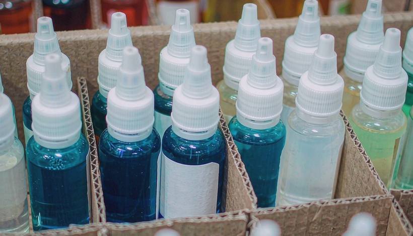 10ml Childproof Juice Bottles packaging detail